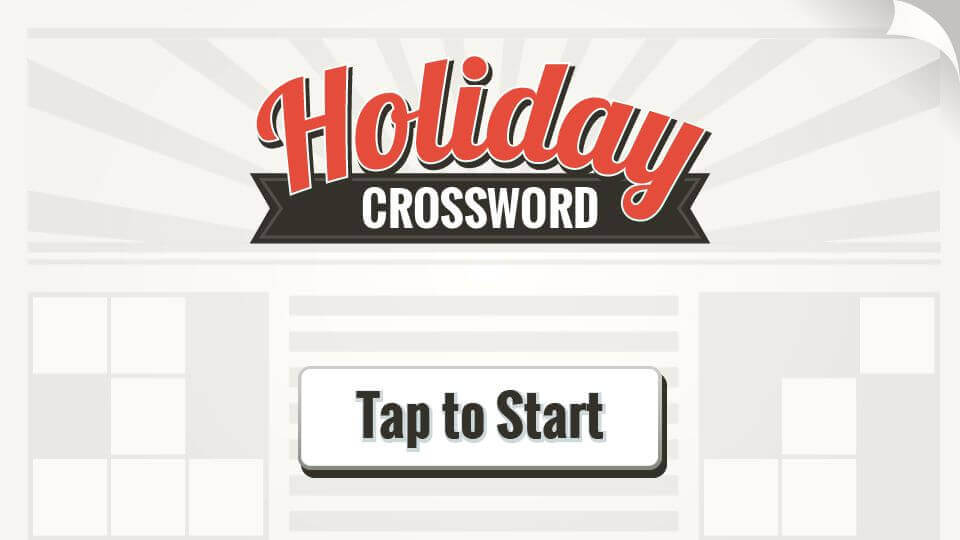 Holiday Crossword