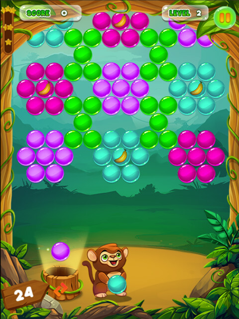 Monkey Bubble Shooter